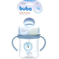 Copo com Canudo Anticólica Leãozinho