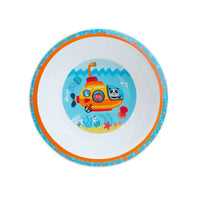 Kit 3 bowl Tigre, Dino e Submarino - Clingo