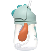 Copo com Canudo Anticólica Dino Verde Buba