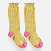 Meia Rendinha Amarela - Cantarola