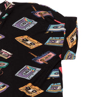 Macacão de Bebê com Zíper Estampa Fita Cassete Preta – Estilo Retrô e Conforto | Trend4kids