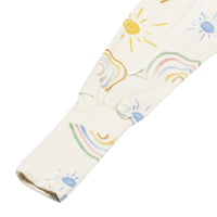 Macacão Arco-Íris em Malha de Bambu com Zíper Duas Vias – Trend4Kids