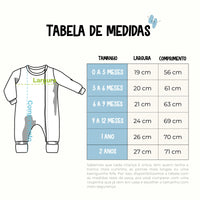 Macacão de Bebê com Zíper Estampa Bosque –  Trend4kids