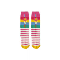 Meia Love Flower Cantarola