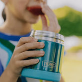 Pote Térmico Infantil Funtainer F300 Azul Petróleo Thermos 290ml - Thermos