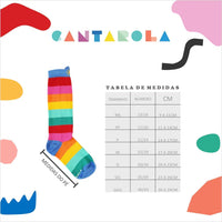 Soquete Babadinho Vermelha - Cantarola