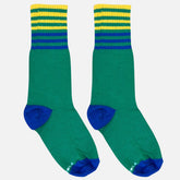 Meia Verde Listrada - Cantarola