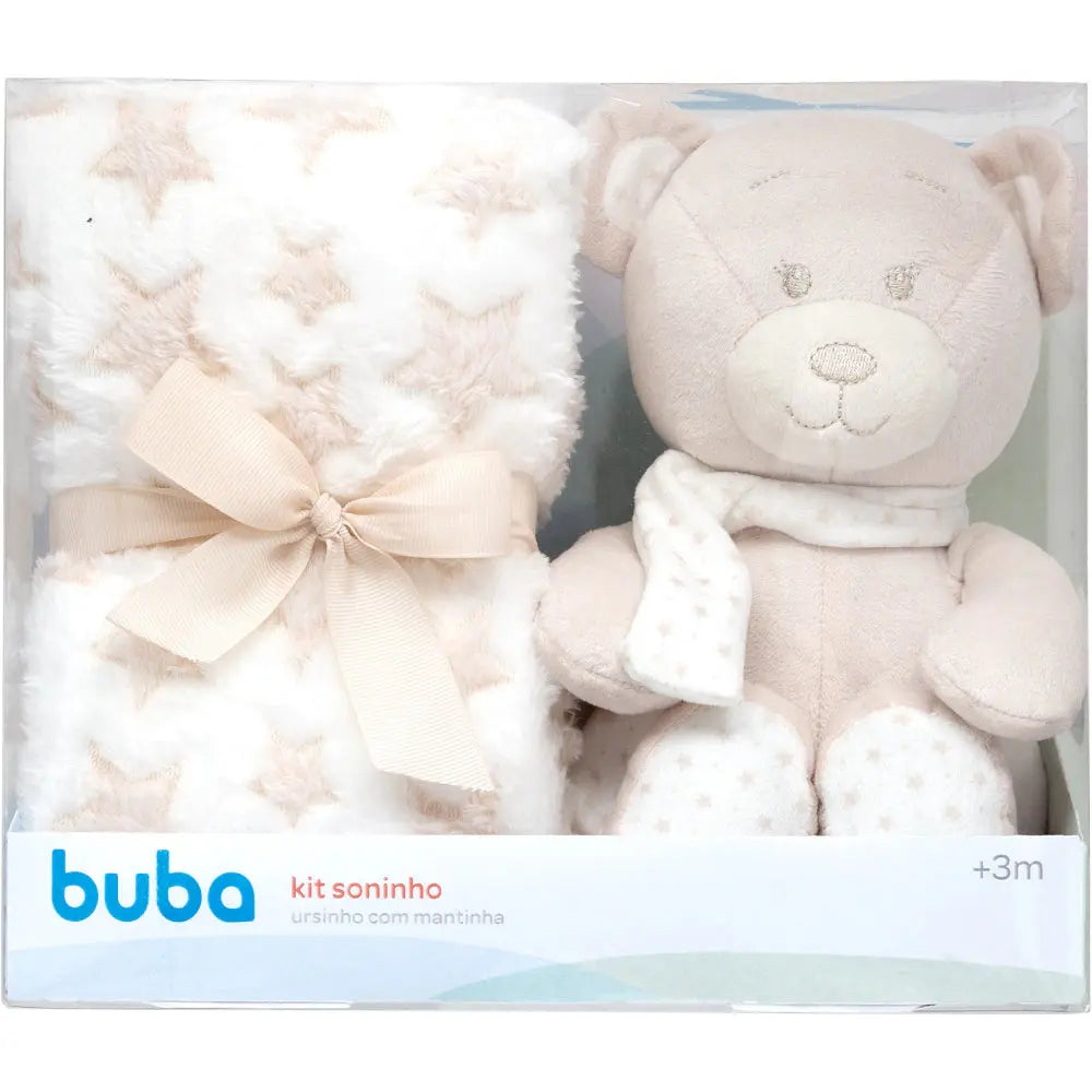 Kit Ursinho com Mantinha Soninho - Buba