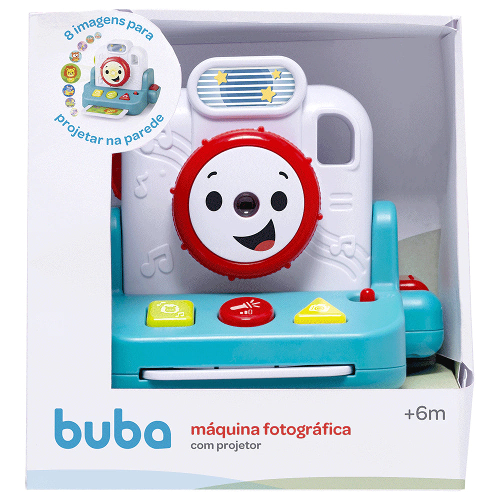 Máquina Fotográfica Infantil com Projetor
