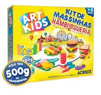 Massinha Kit Hamburgueria Art Kids – Acrilex