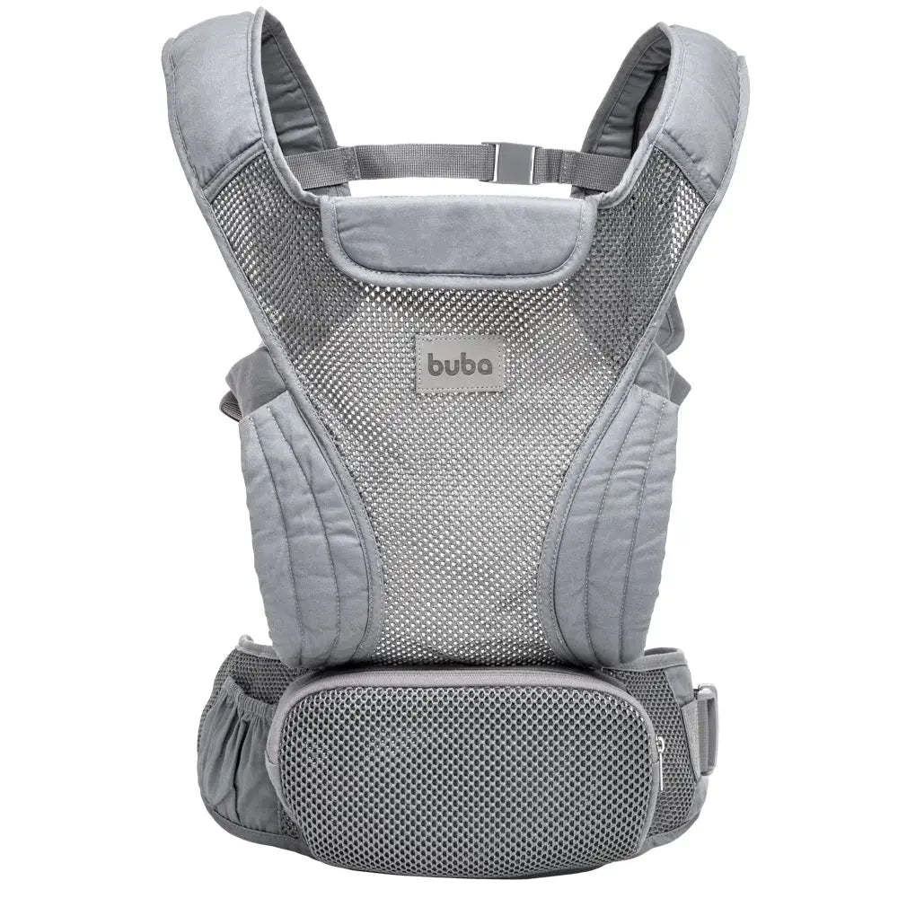 Mochila Canguru para bebê Cinza