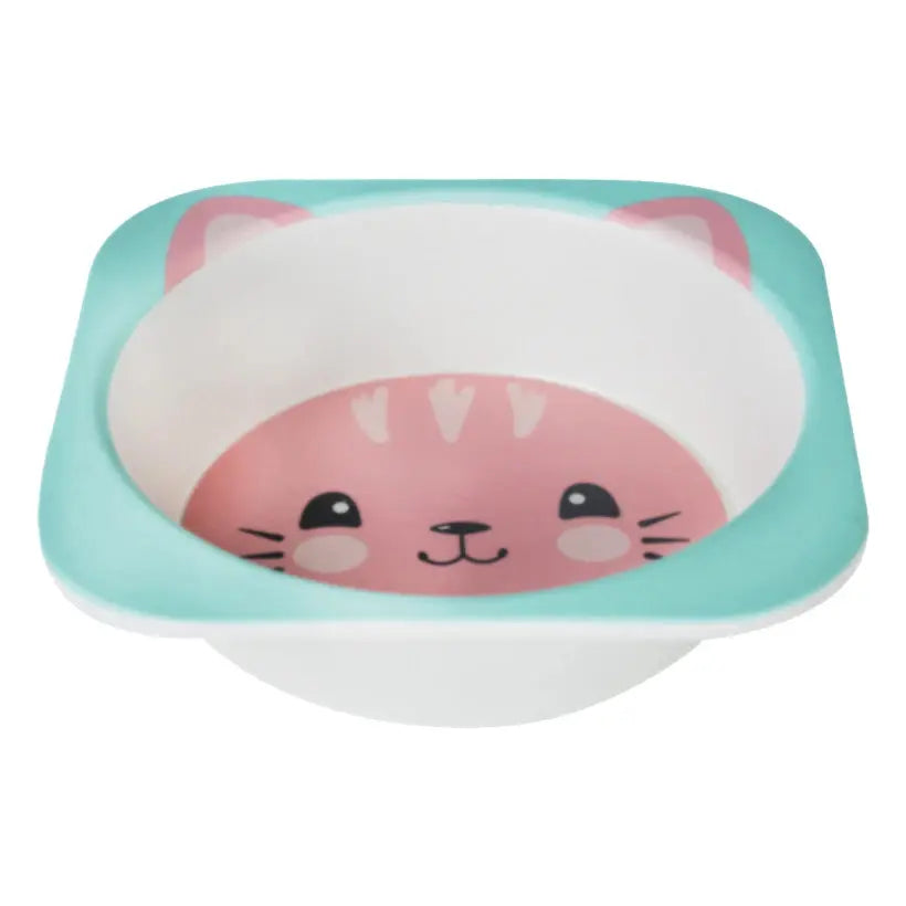 Kit Refeição em Bambu Gatinha - Buba