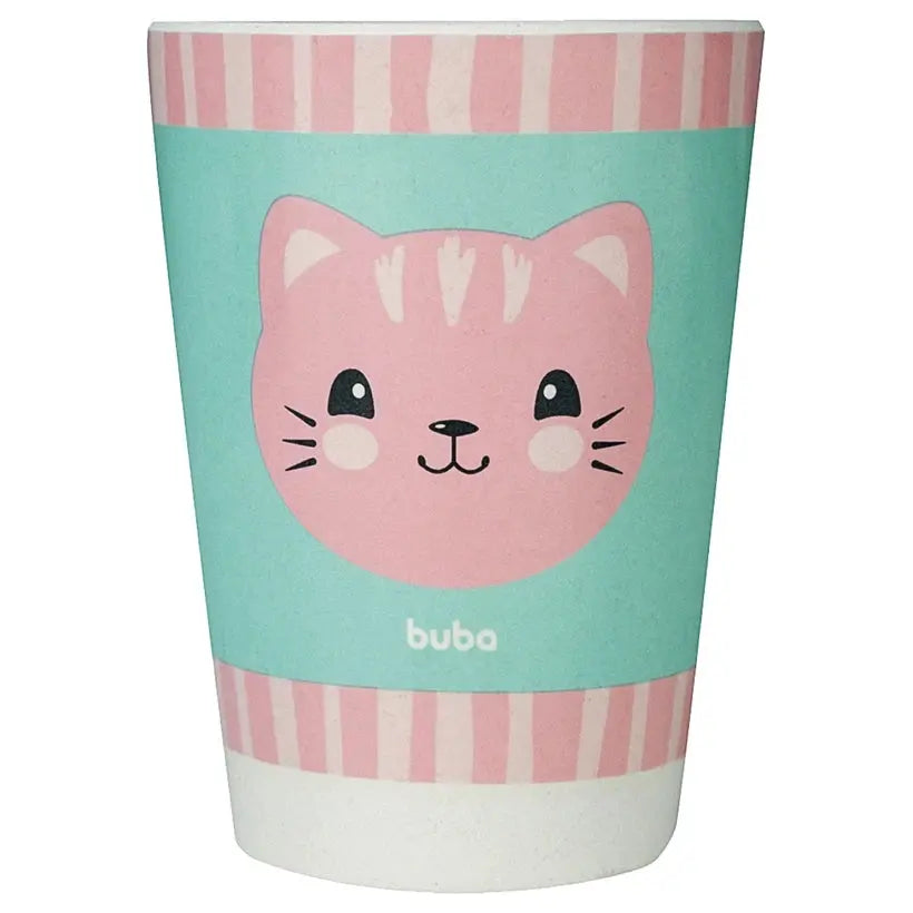 Kit Refeição em Bambu Gatinha - Buba