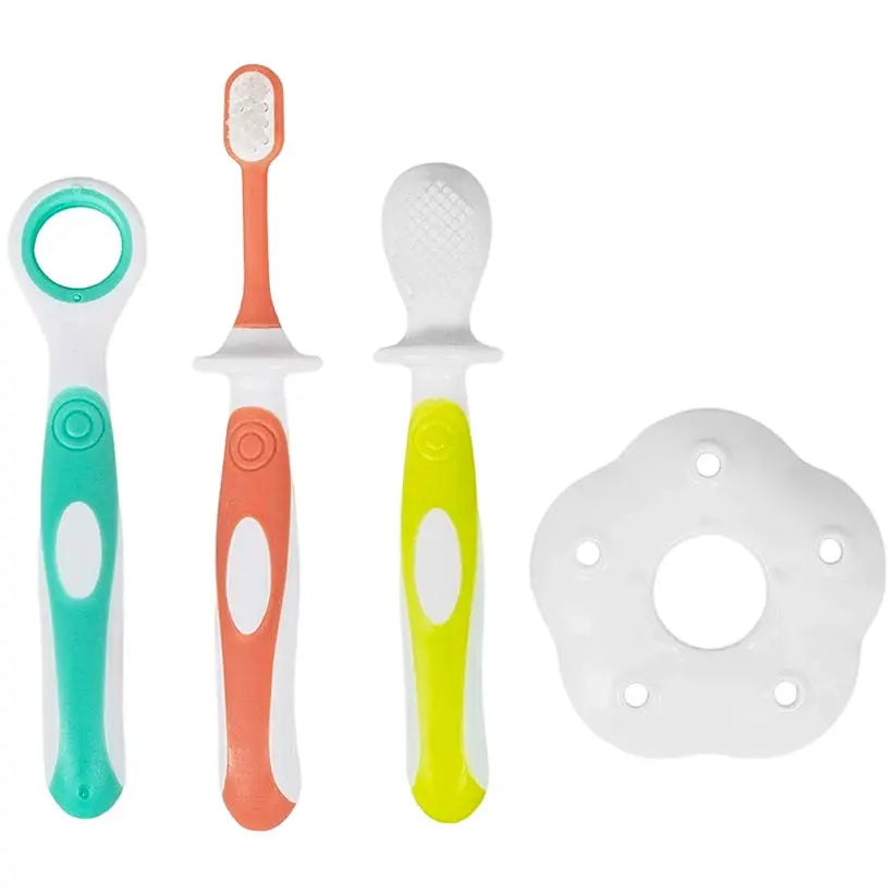 Kit Higiene Oral com Protetor para bebê (3m+) - Buba