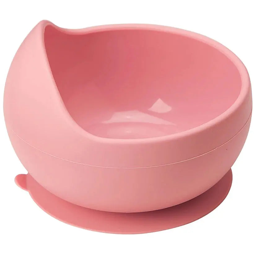 Bowl em Silicone com Ventosa Rosa - Buba