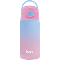 Garrafa Térmica Degradê Rosa - Buba