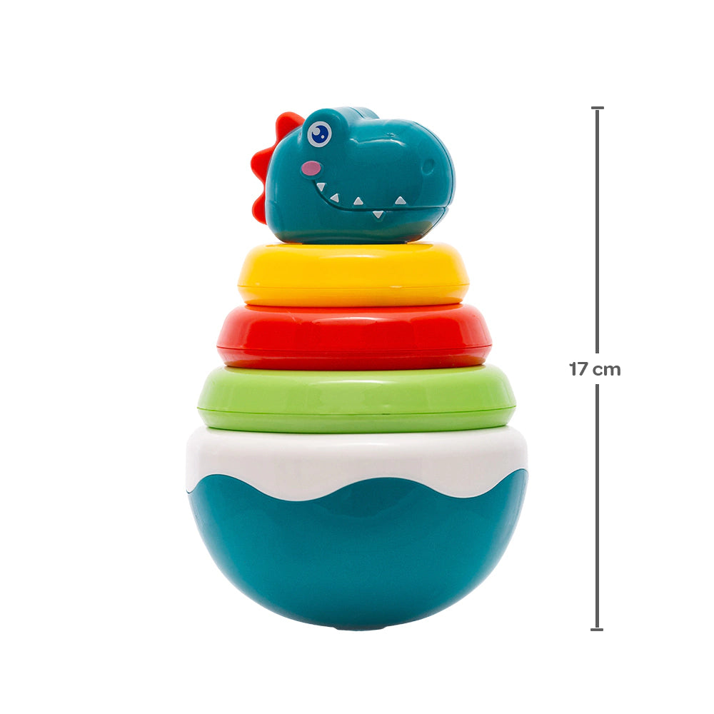 DINO TEIMOSO COM ARGOLA BUBA BRINQUEDO
