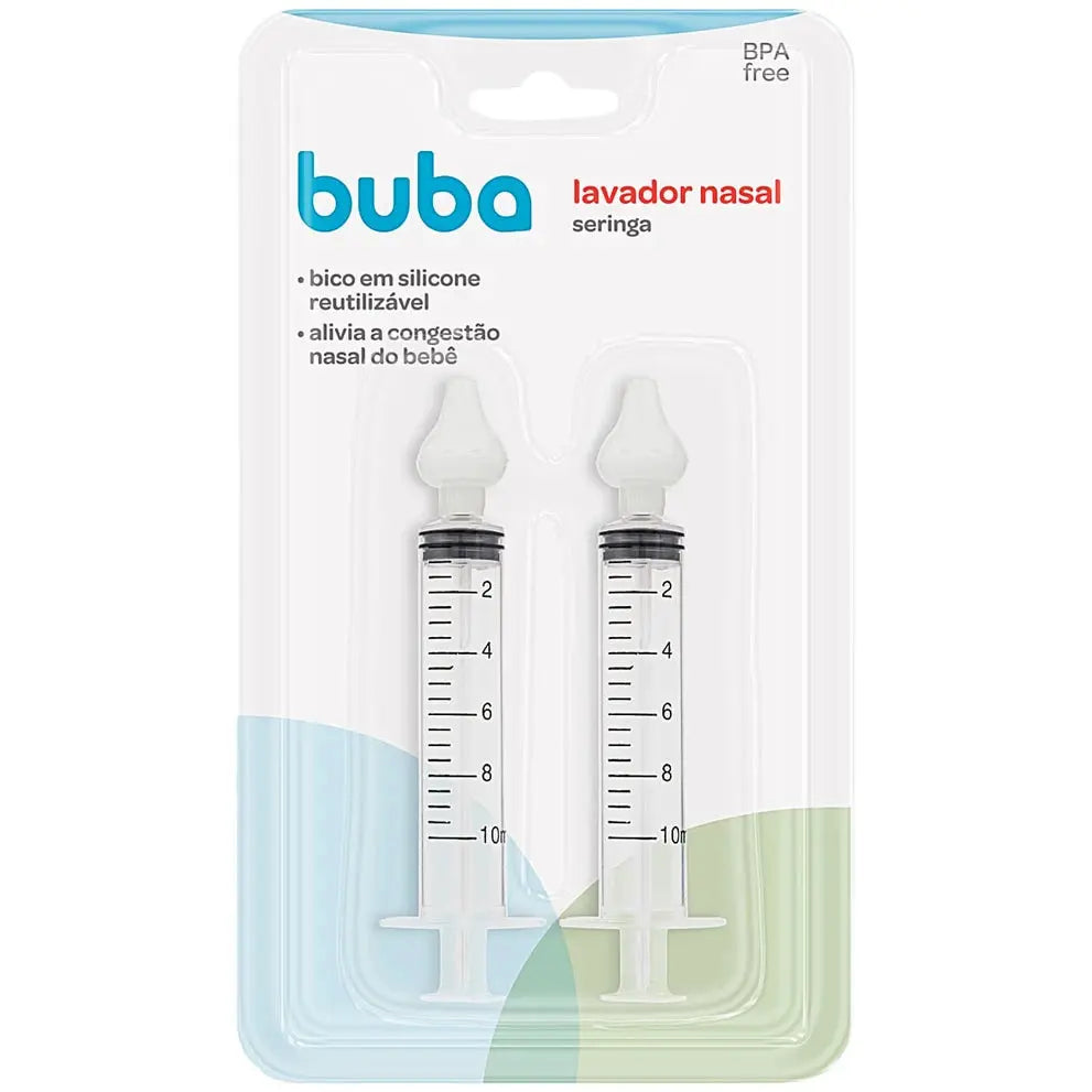 Seringa para Lavagem Nasal 2 unidades - Buba