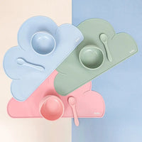 Jogo Americano em Silicone para bebê Verde - Buba