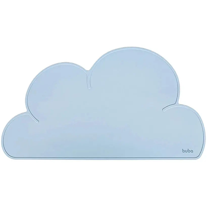 Jogo Americano em Silicone para bebê Azul - Buba