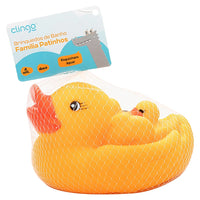 Brinquedo de Banho Família Patinhos (4m+) - Clingo