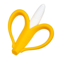 Massageador de Gengiva com Cerdas Curtas Banana - Buba