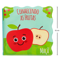 LIVRO DE BANHO BUBA CONHECENDO AS FRUTAS