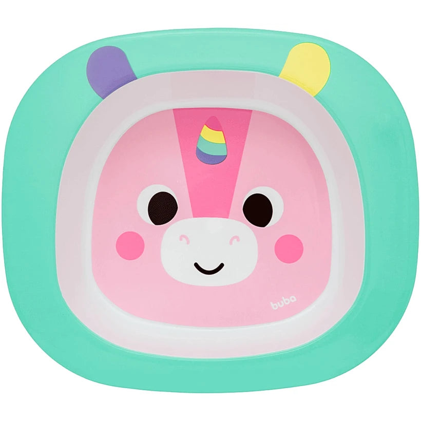 Pratinho Bowl para bebê BubaZoo Unicórnio - Buba