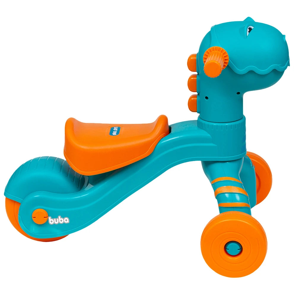 Triciclo de Equilíbrio com Luz e Som Dino (12m+) - Buba