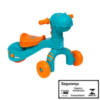 Triciclo de Equilíbrio com Luz e Som Dino (12m+) - Buba