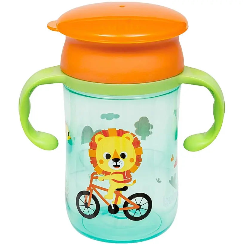 Copo 360° com Alça BubaZoo Leãozinho 300ml - Buba