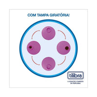Apontador com Depósito c/ 2 Furos para Jumbo e Tradicional - Tilibra