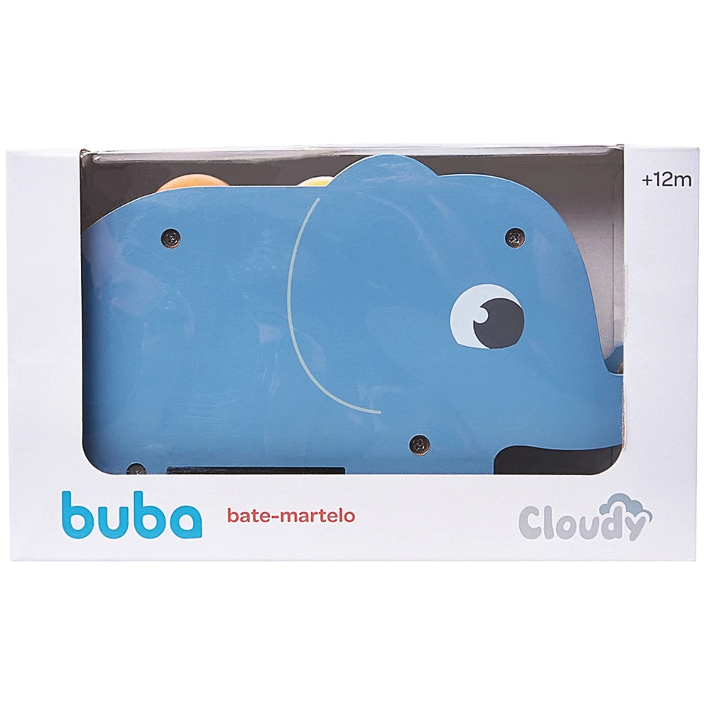 Bate-Martelo com Bolinhas Cloudy Elefantinho - Buba