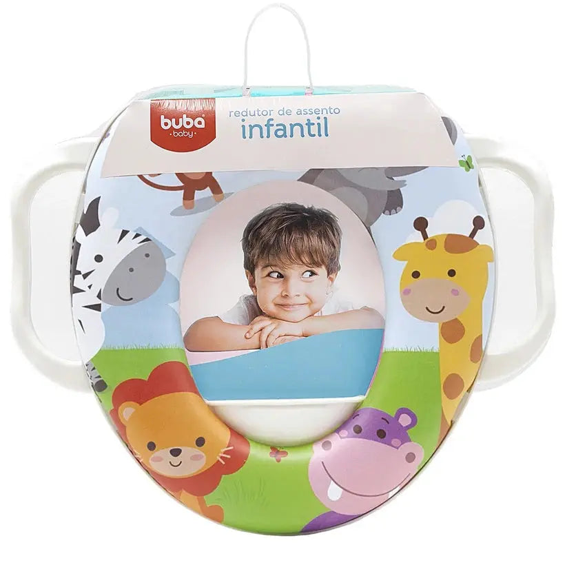 Redutor de Assento Infantil Nuvem Safari (+12m) - Buba