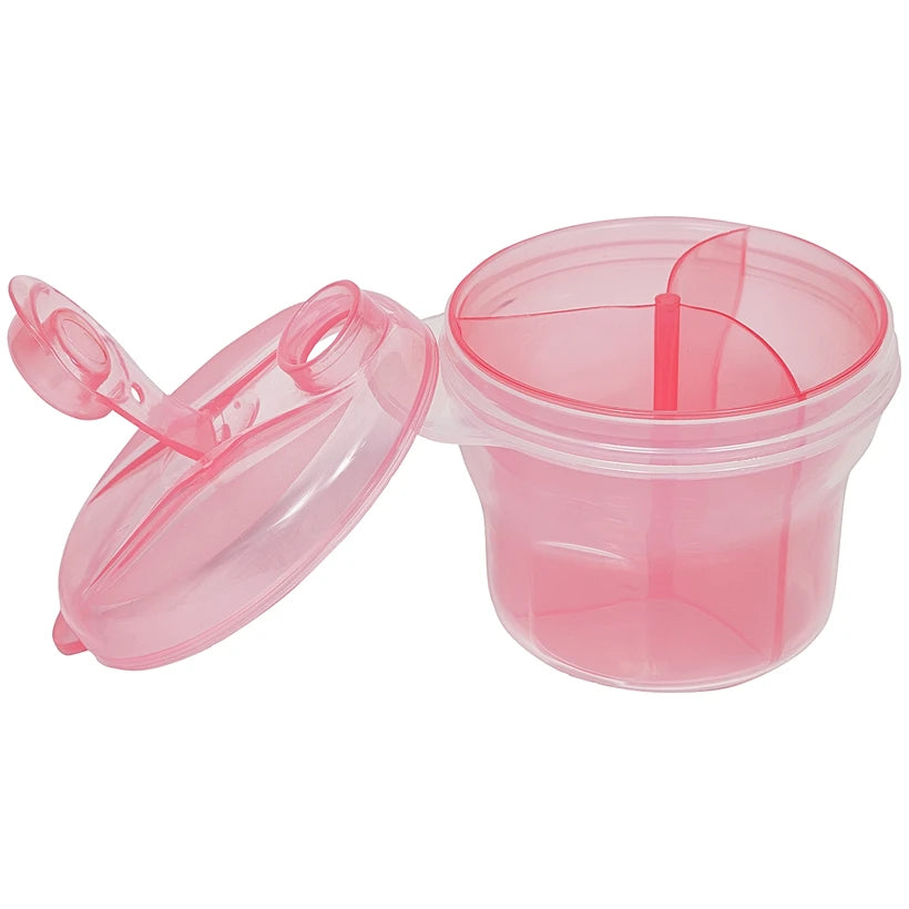 Porta Leite em Pó Rosa - Buba