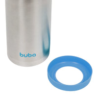 Garrafa Térmica Inox Parede Dupla 400ml Azul - Buba