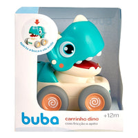 Carrinho Dino com Fricção e Apito Verde Escuro - Buba