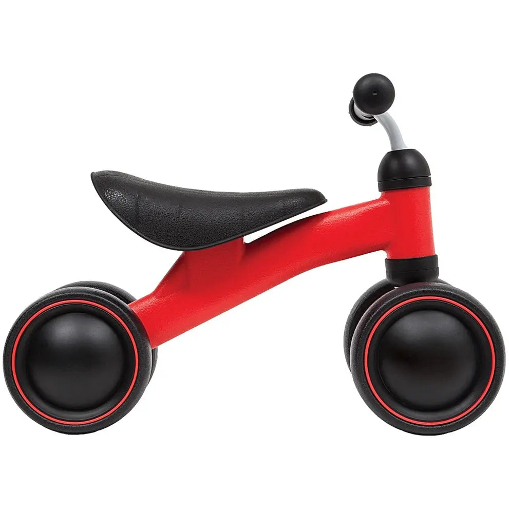 Bicicleta de Equilíbrio 4 rodas Vermelha (12m+) - Buba
