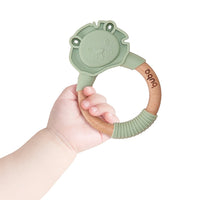 Mordedor Leão em Silicone Verde - Buba