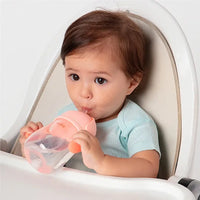 Copo com Alça e Canudo Dino Girl 240ml - Buba