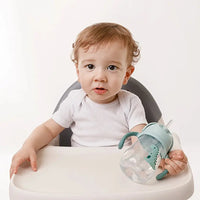 Copo com Alça e Canudo Dino Boy 240ml - Buba