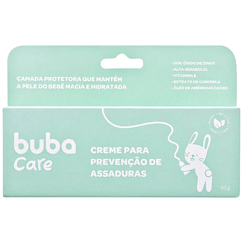 Creme para Prevenção de Assaduras Buba Care 50g - Buba