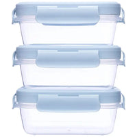 Kit 3 Potinhos Herméticos Azul 100ml - Buba