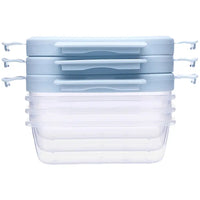 Kit 3 Potinhos Herméticos Azul 100ml - Buba