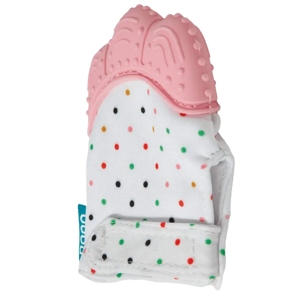 Luvinha Mordedor de Silicone Rosa (3m+) - Buba Buba