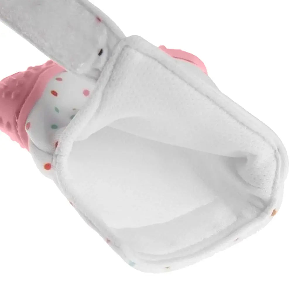 Luvinha Mordedor de Silicone Rosa (3m+) - Buba Buba