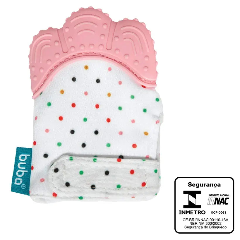 Luvinha Mordedor de Silicone Rosa - Buba