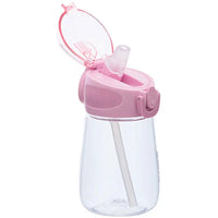 Garrafinha Tritan c/ Canudo Rosa 300ml - Buba