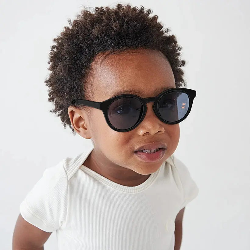 Óculos de Sol Oval Preto (3 a 5 anos) - Buba