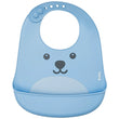 Babador com Cata-migalhas de Silicone Gumy Azul - Buba